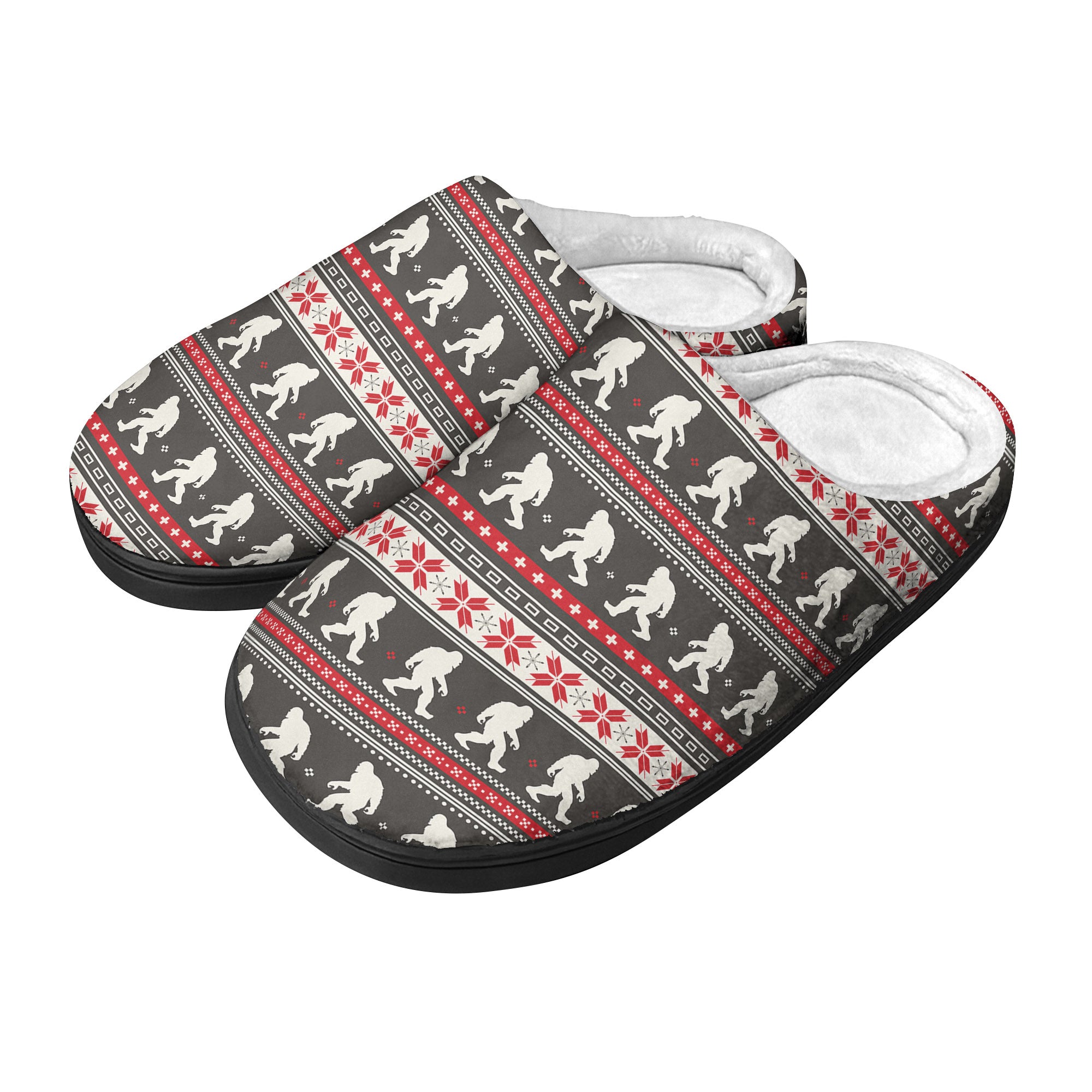 Tacky Cryptid Christmas - Cozy Slippers