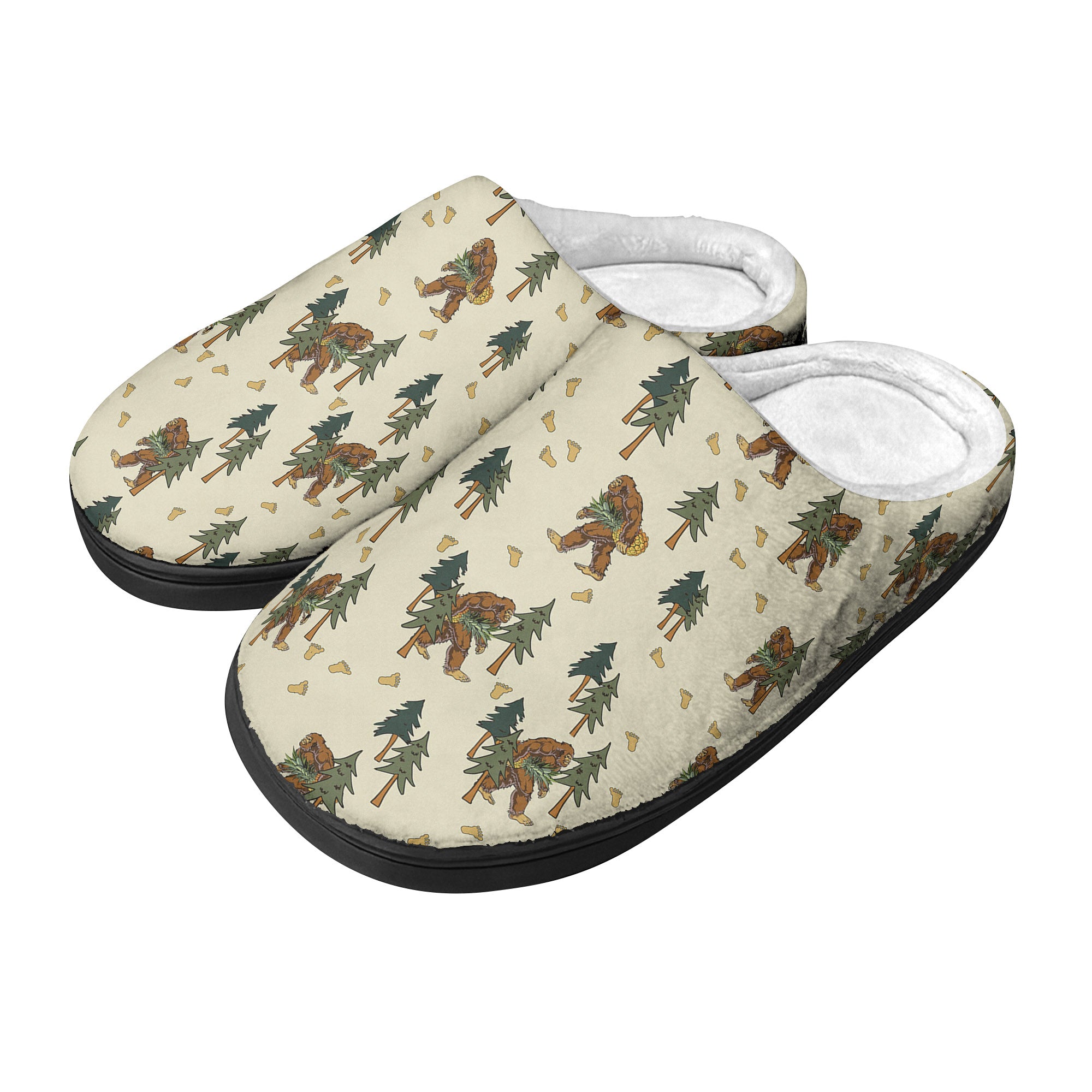 Sasquatch Foraging Trip - Cozy Slippers