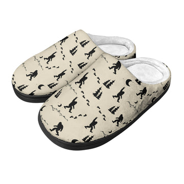 Bigfoot Moonlight Rock - Cozy Slippers