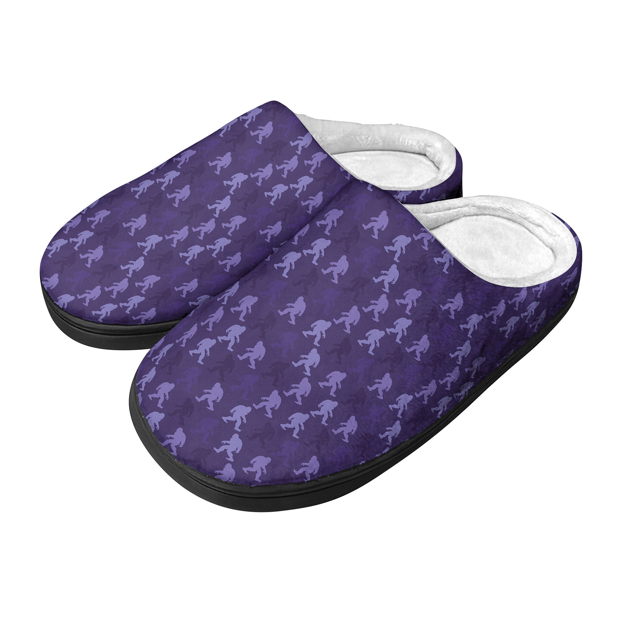 Purple Sasquatch Camo - Cozy Slippers