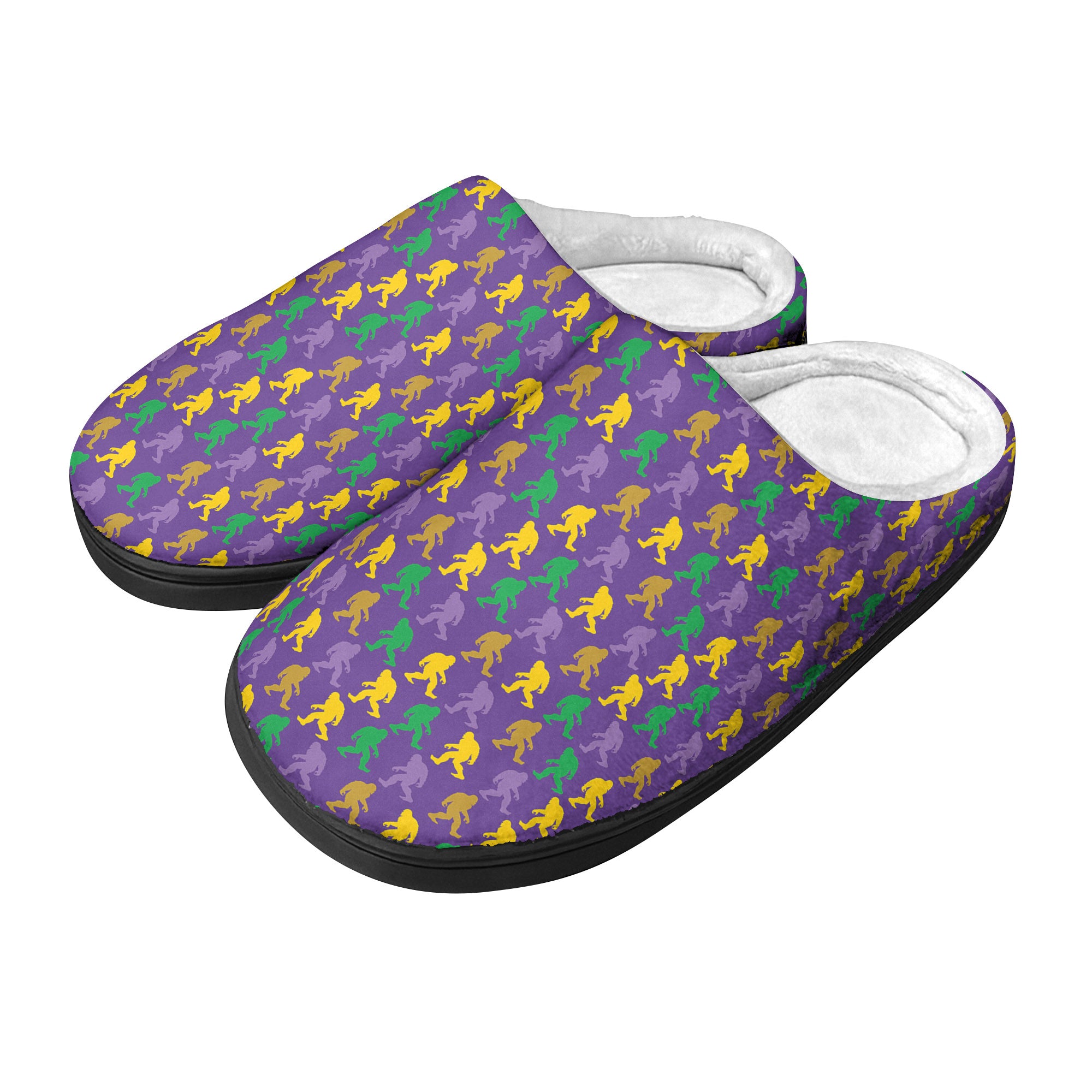 Groovy Bigfoot Parade - Cozy Slippers