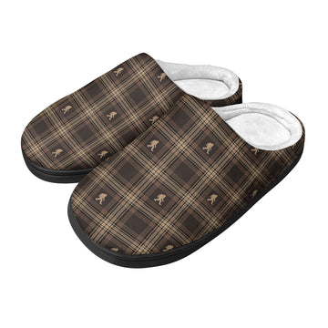 Rustic Sasquatch Plaid - Cozy Slippers