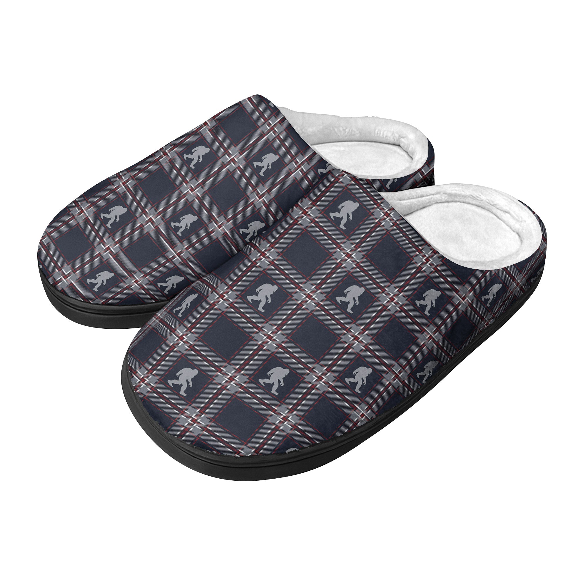 Plaid Night Legend - Cozy Slippers