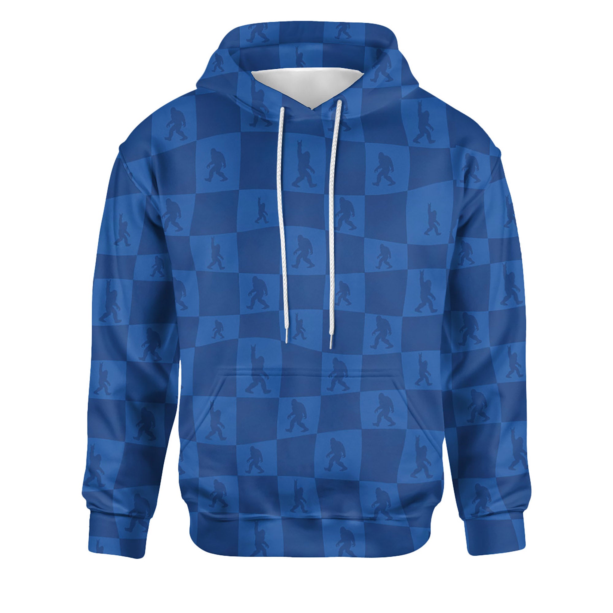 Blue Checkered Legend - Unisex Hoodie