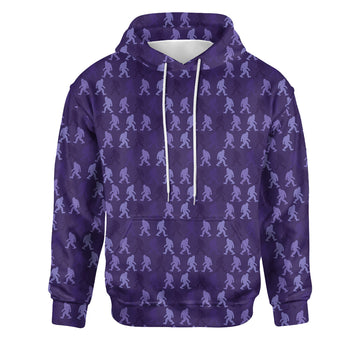 Purple Sasquatch Camo - Unisex Hoodie