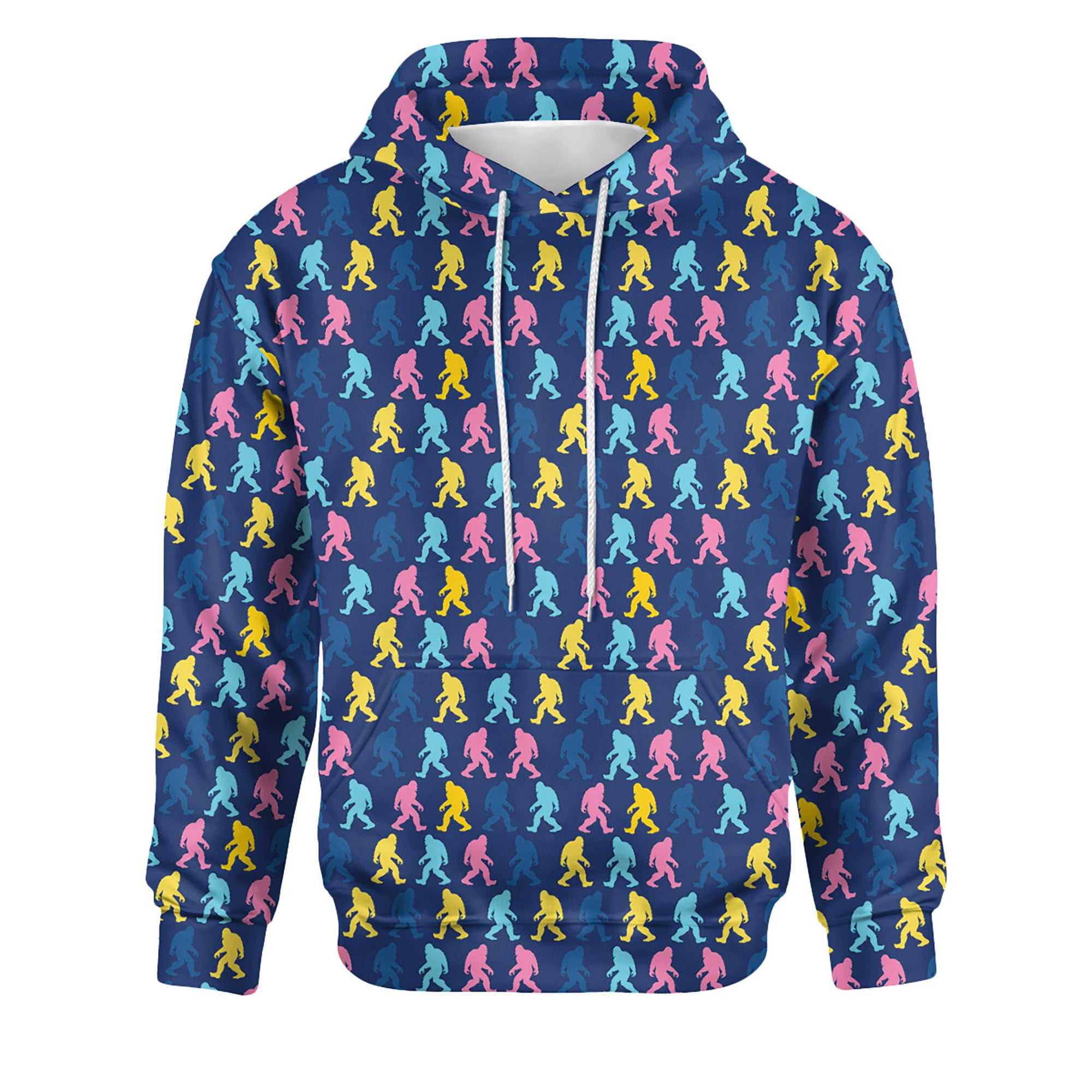 Neon Sasquatch Parade - Unisex Hoodie