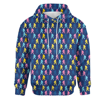 Neon Sasquatch Parade - Unisex Hoodie