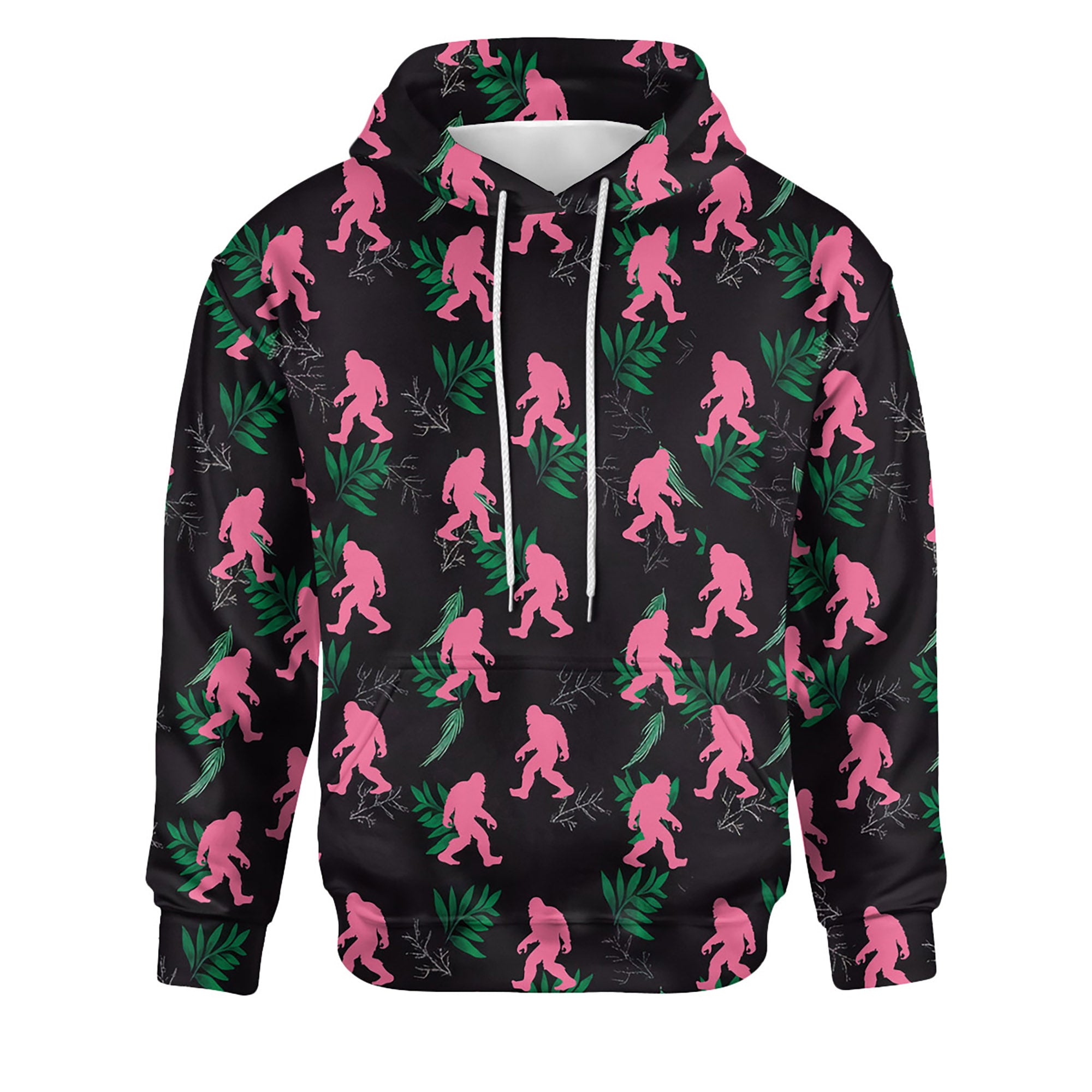 Pink Jungle Stroll - Unisex Hoodie