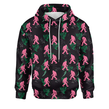 Pink Jungle Stroll - Unisex Hoodie