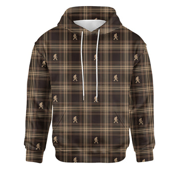 Rustic Sasquatch Plaid - Unisex Hoodie