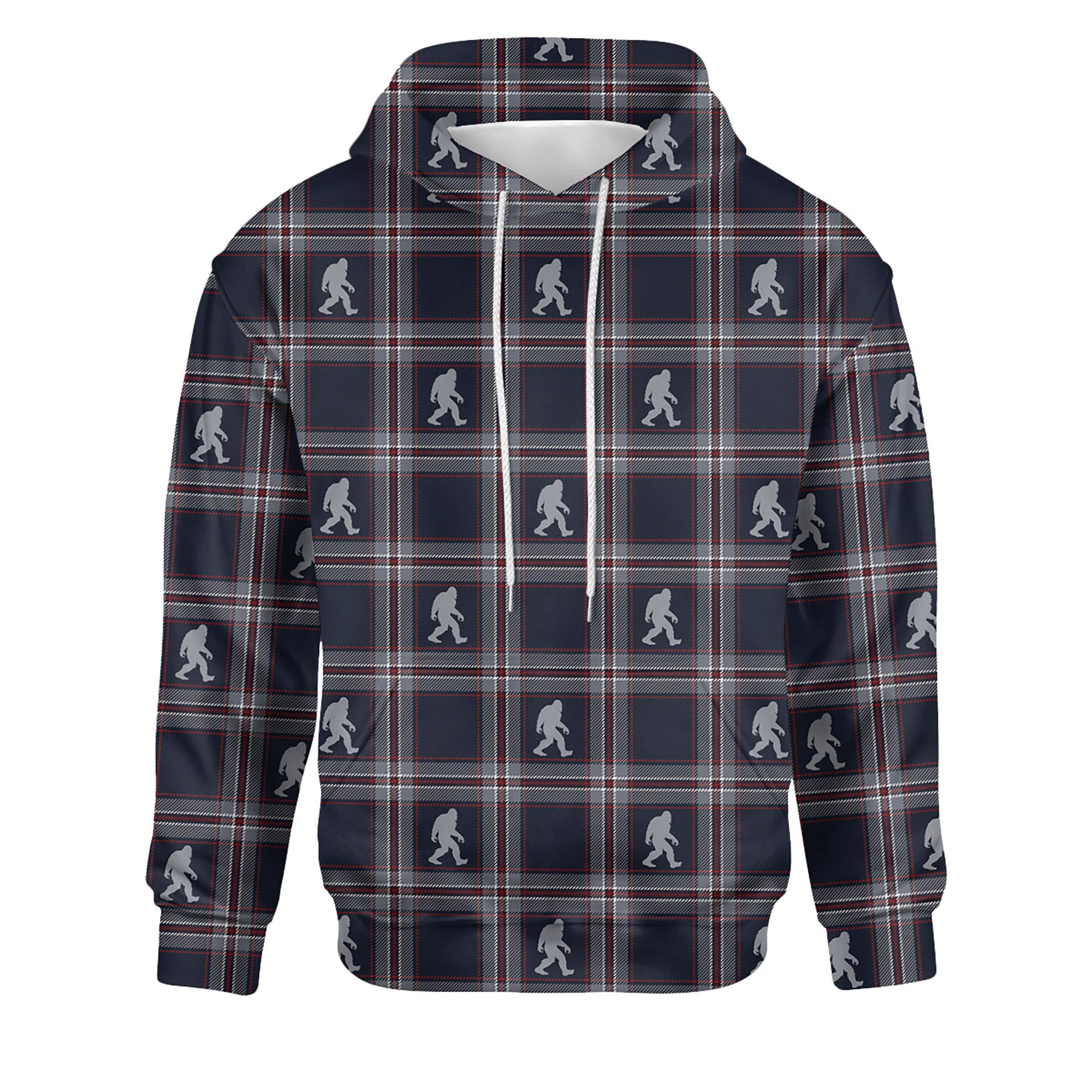 Plaid Night Legend - Unisex Hoodie