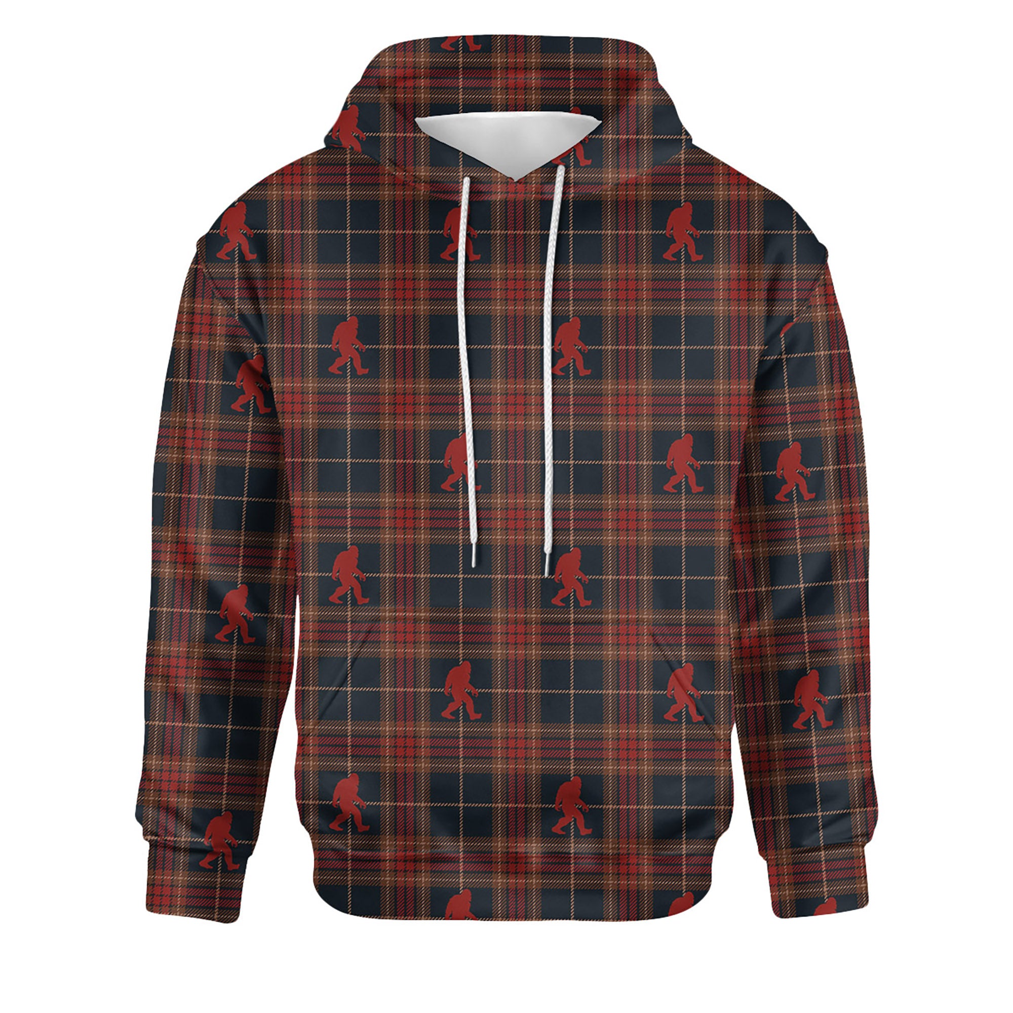 Bigfoot Plaid Patrol - Unisex Hoodie