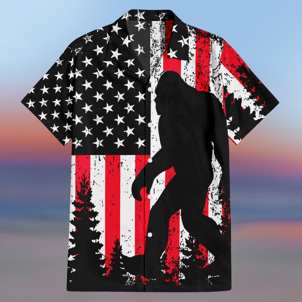 Sasquatch Stars and Stripes
