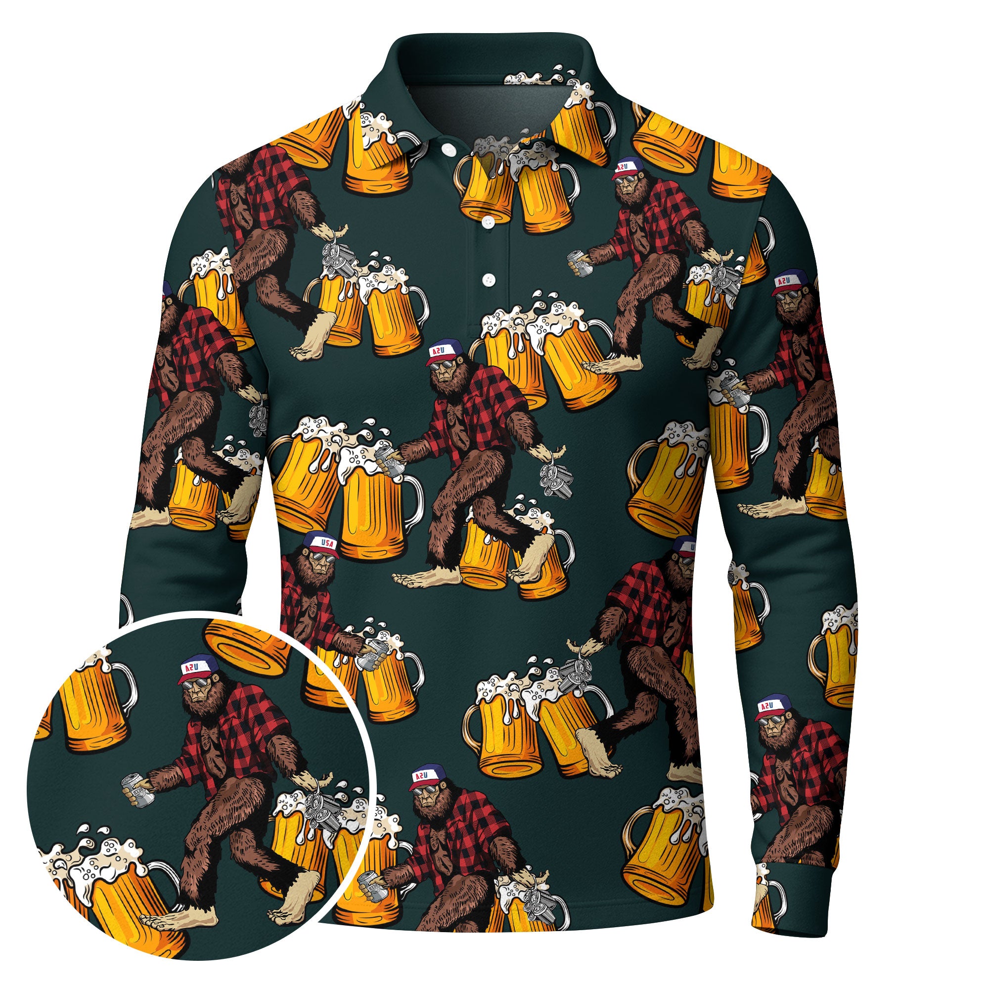 Bigfoot Chugs and Cheers