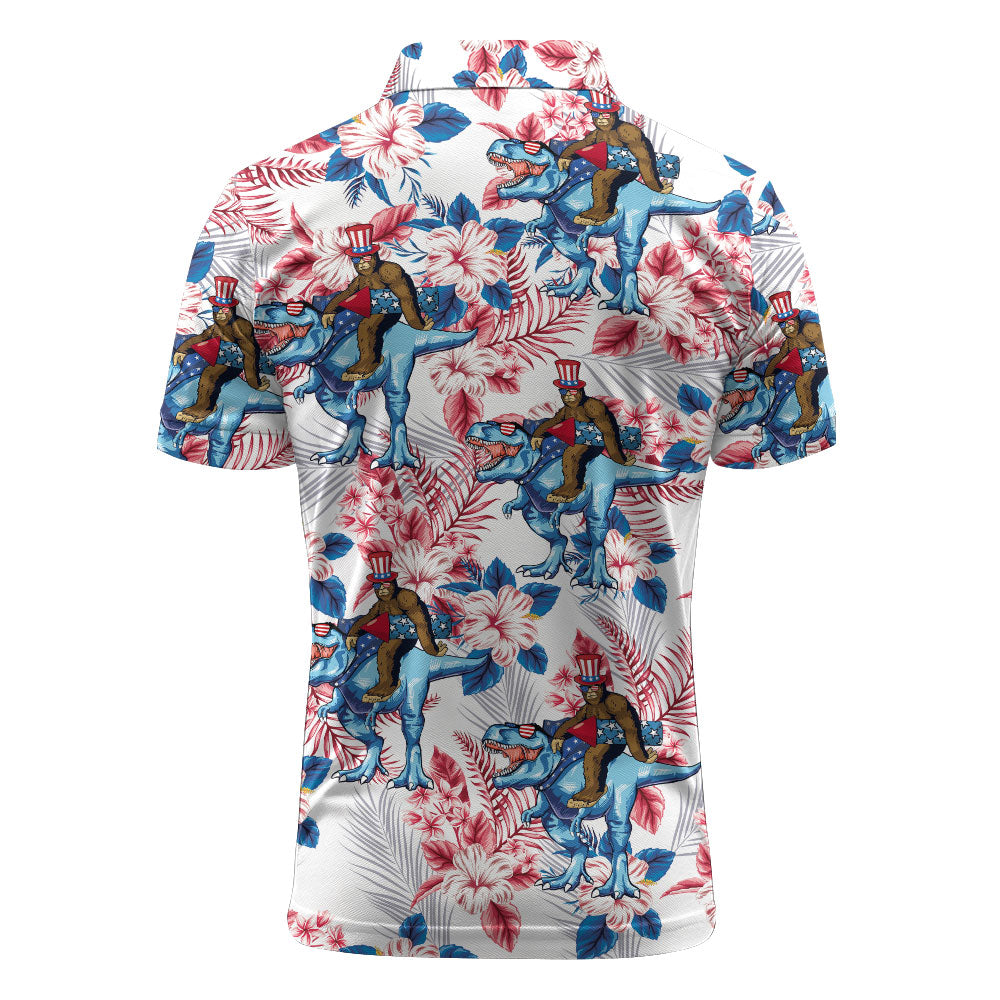 Bigfoot Patriotic Dinosaur