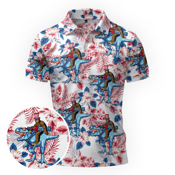 Bigfoot Patriotic Dinosaur