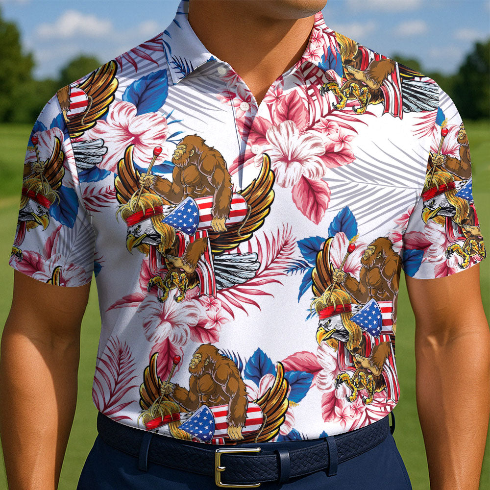 Bigfoot’s Patriotic Flight