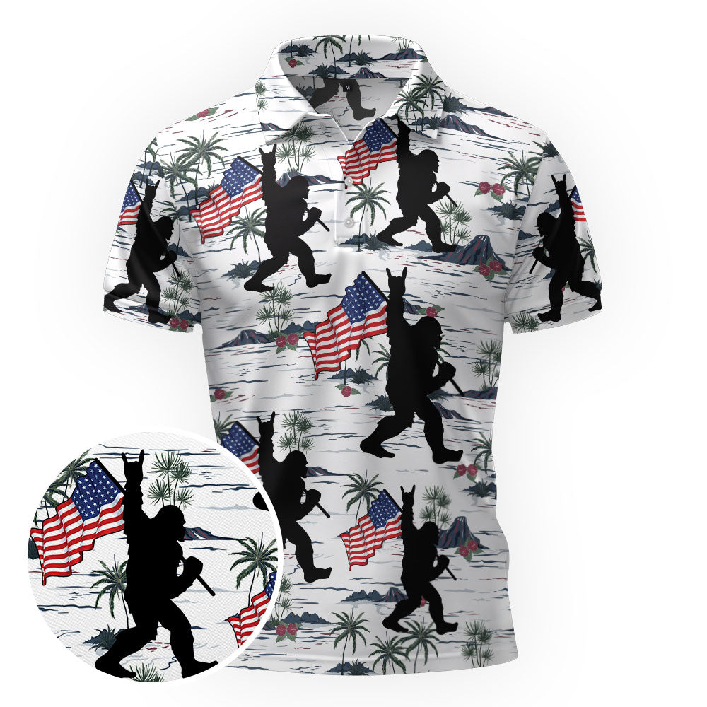 Patriotic Sasquatch Parade