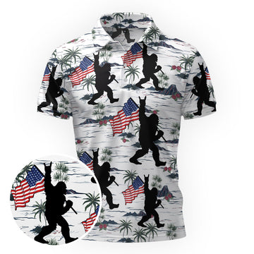 Patriotic Sasquatch Parade