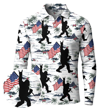 Patriotic Sasquatch Parade
