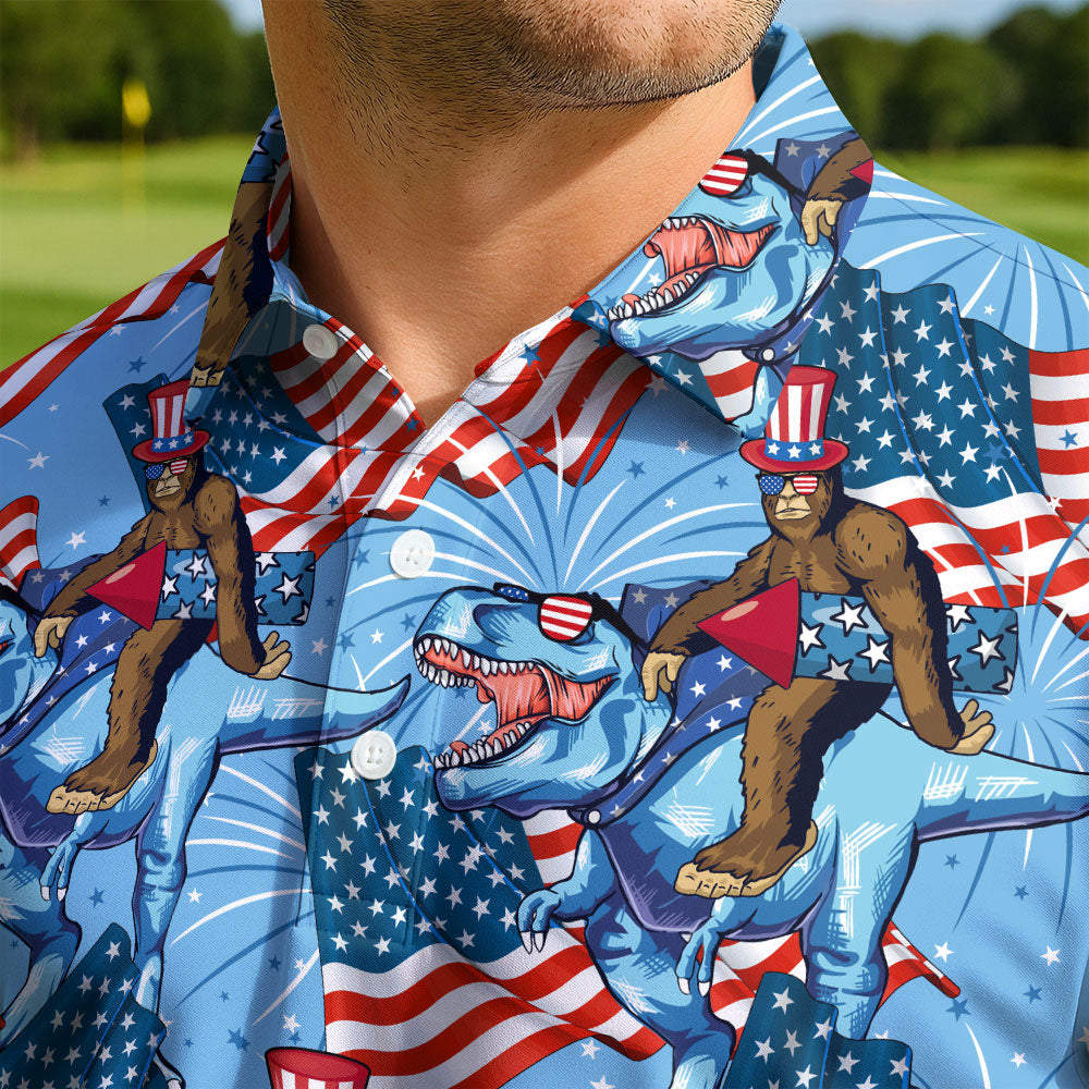 Freedom T-Rex Flag