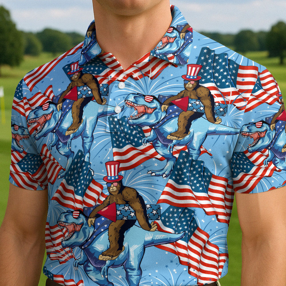 Freedom T-Rex Flag