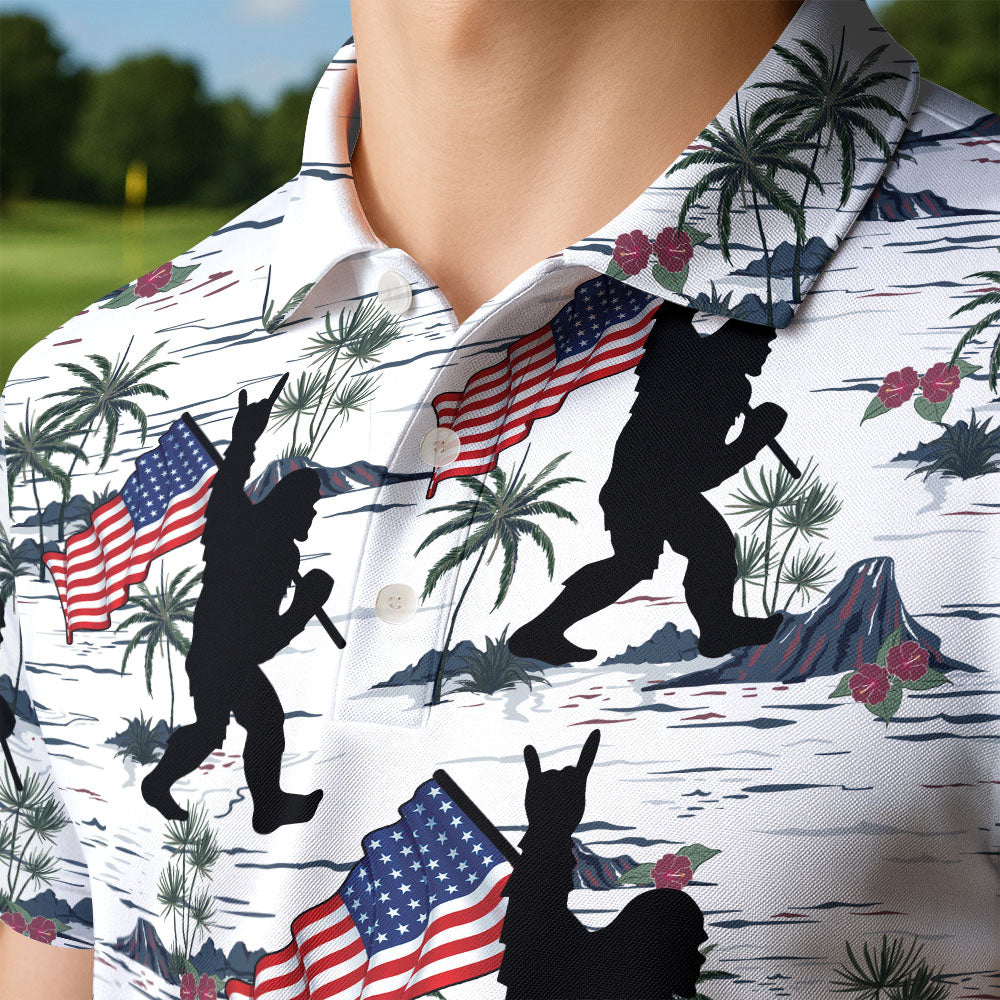 Patriotic Sasquatch Parade
