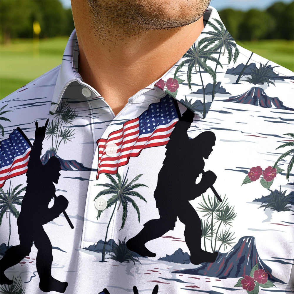 Patriotic Sasquatch Parade
