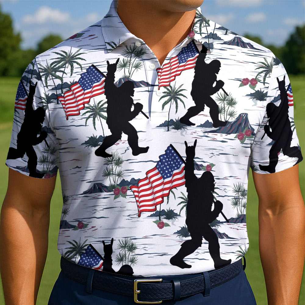Patriotic Sasquatch Parade