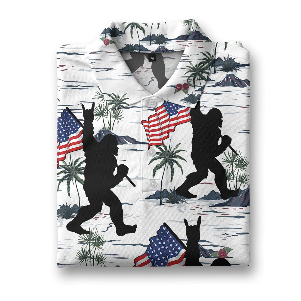 Patriotic Sasquatch Parade