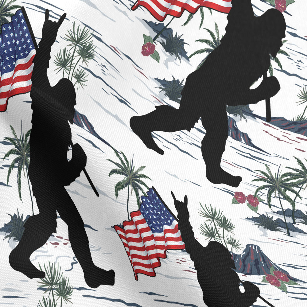Patriotic Sasquatch Parade