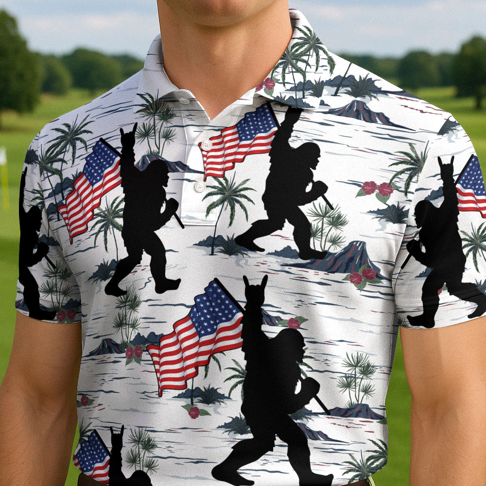 Patriotic Sasquatch Parade