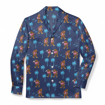 Squatch's Summer Float - Classic Fabric Pajama Top