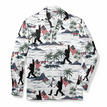 Sasquatch Freedom Parade - Classic Fabric Pajama Top