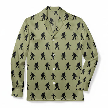 Sasquatch Footprint Trail - Classic Fabric Pajama Top