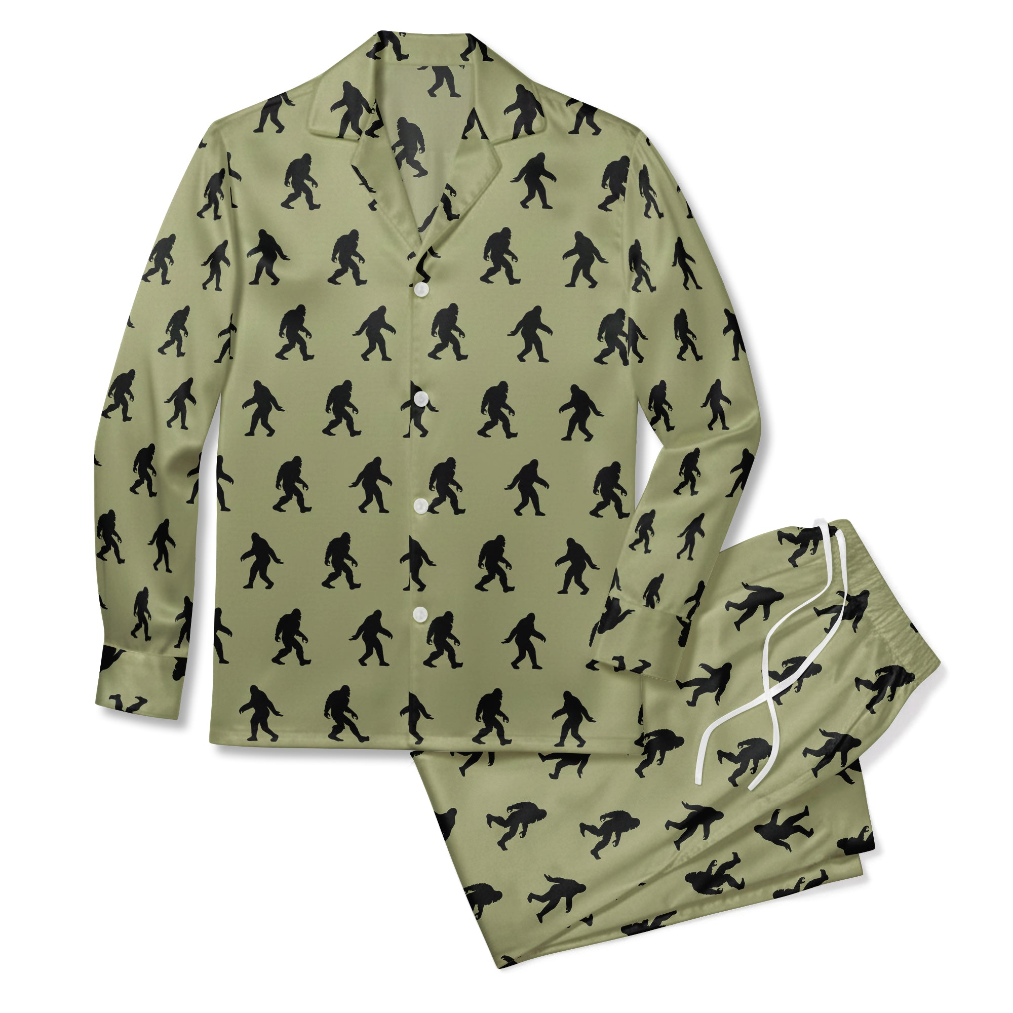 Sasquatch Footprint Trail - Unisex Pajama Pant