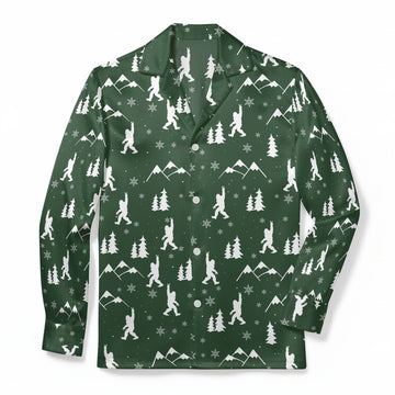 Sasquatch Snow Rock - Classic Fabric Pajama Top