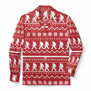 Sasquatch Holiday Hike - Classic Fabric Pajama Top