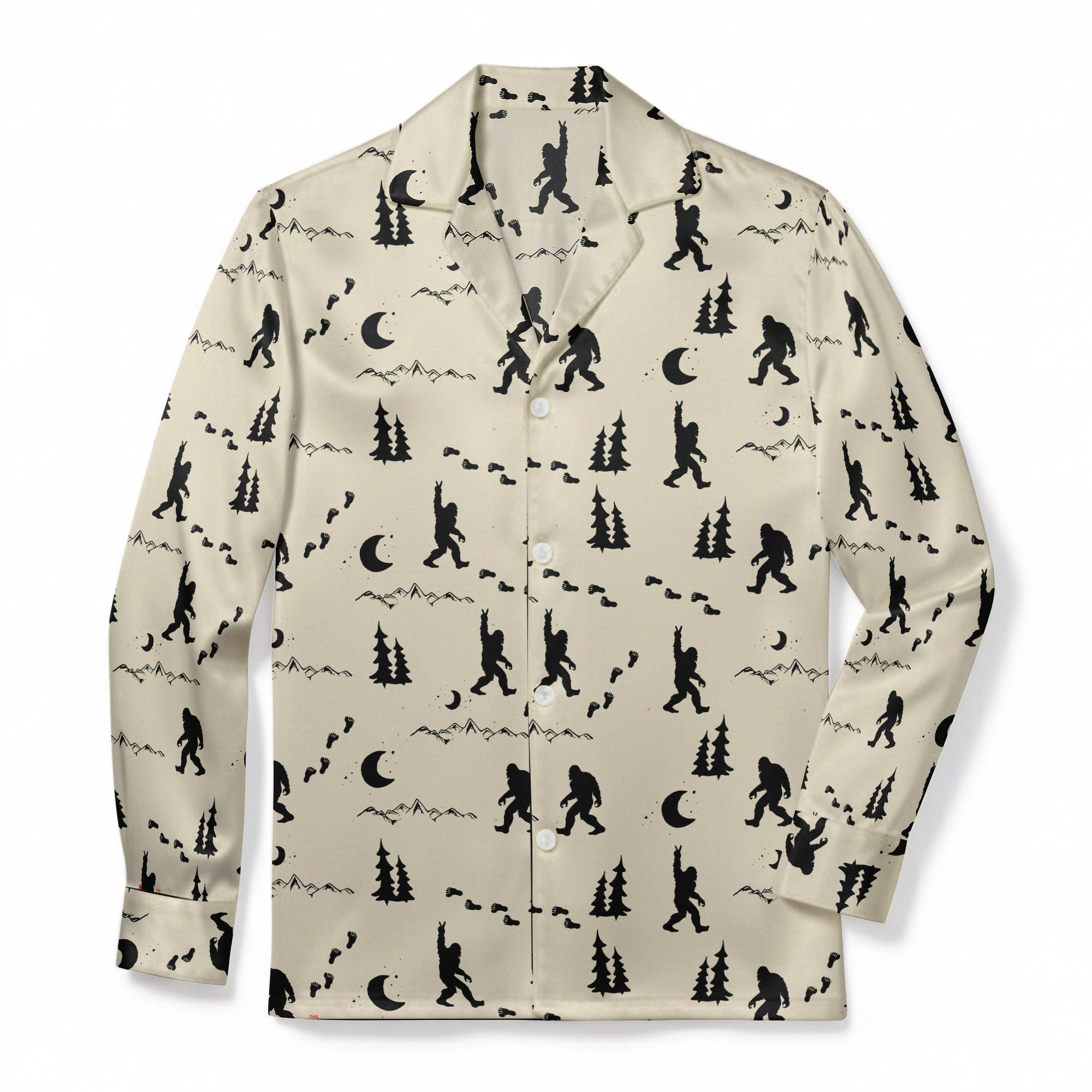 Bigfoot Moonlight Rock - Classic Fabric Pajama Top
