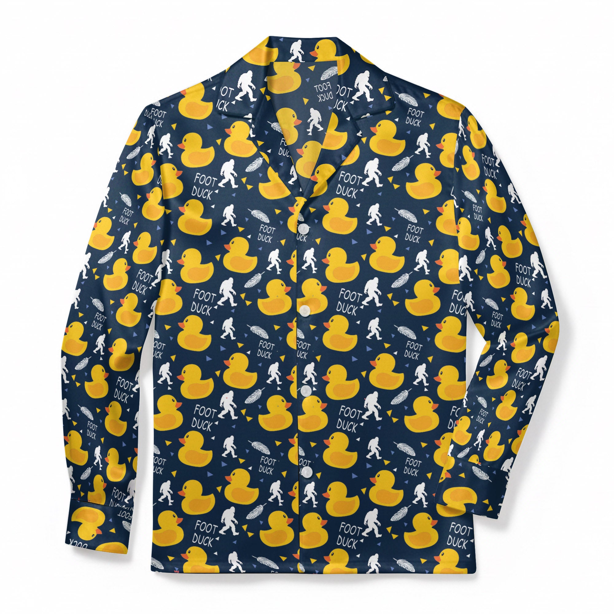 Quack Attack Club - Premium Flannel Pajama Top
