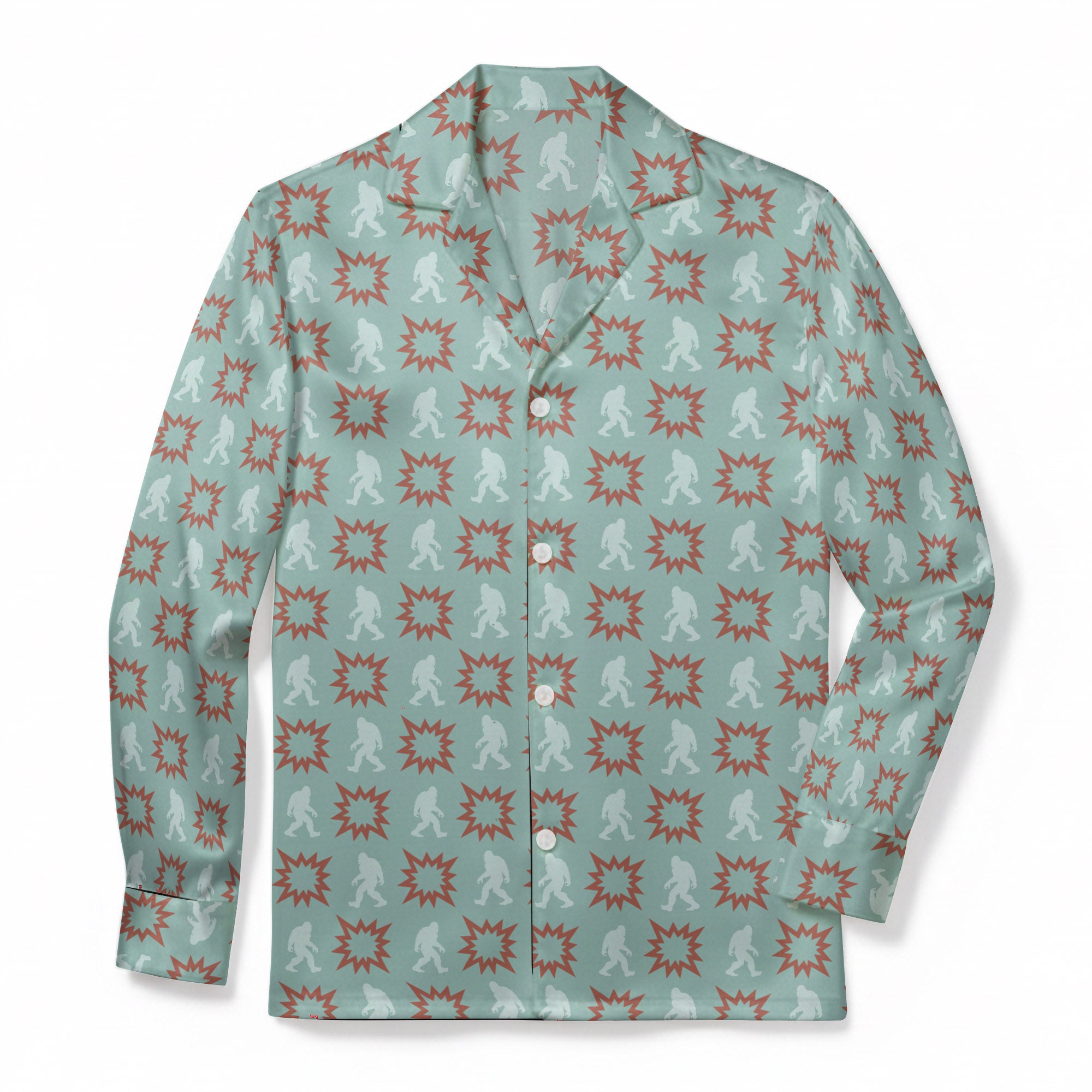Sasquatch Blast Pajamas - Premium Flannel Pajama Top
