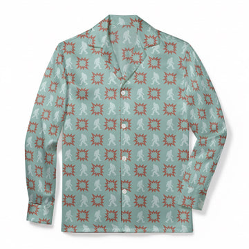 Sasquatch Blast Pajamas - Premium Flannel Pajama Top