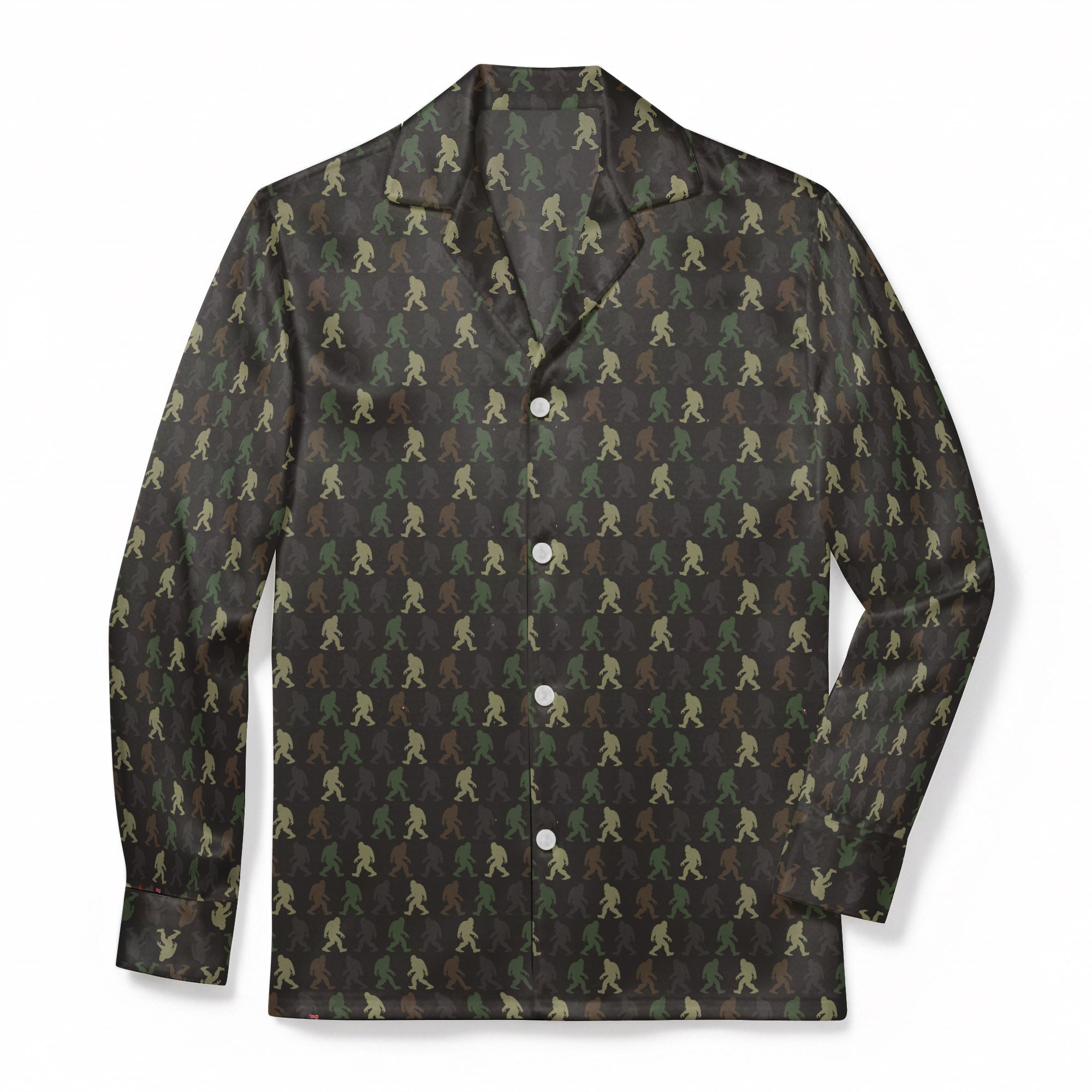 Shadowland Sasquatch Squad - Premium Flannel Pajama Top