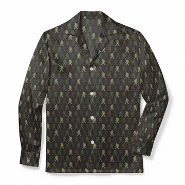 Shadowland Sasquatch Squad - Premium Flannel Pajama Top
