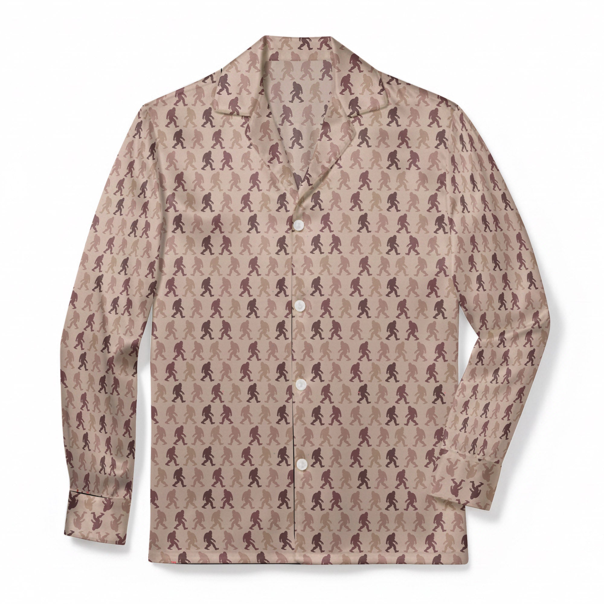 Sasquatch Sleep Stroll - Premium Flannel Pajama Top