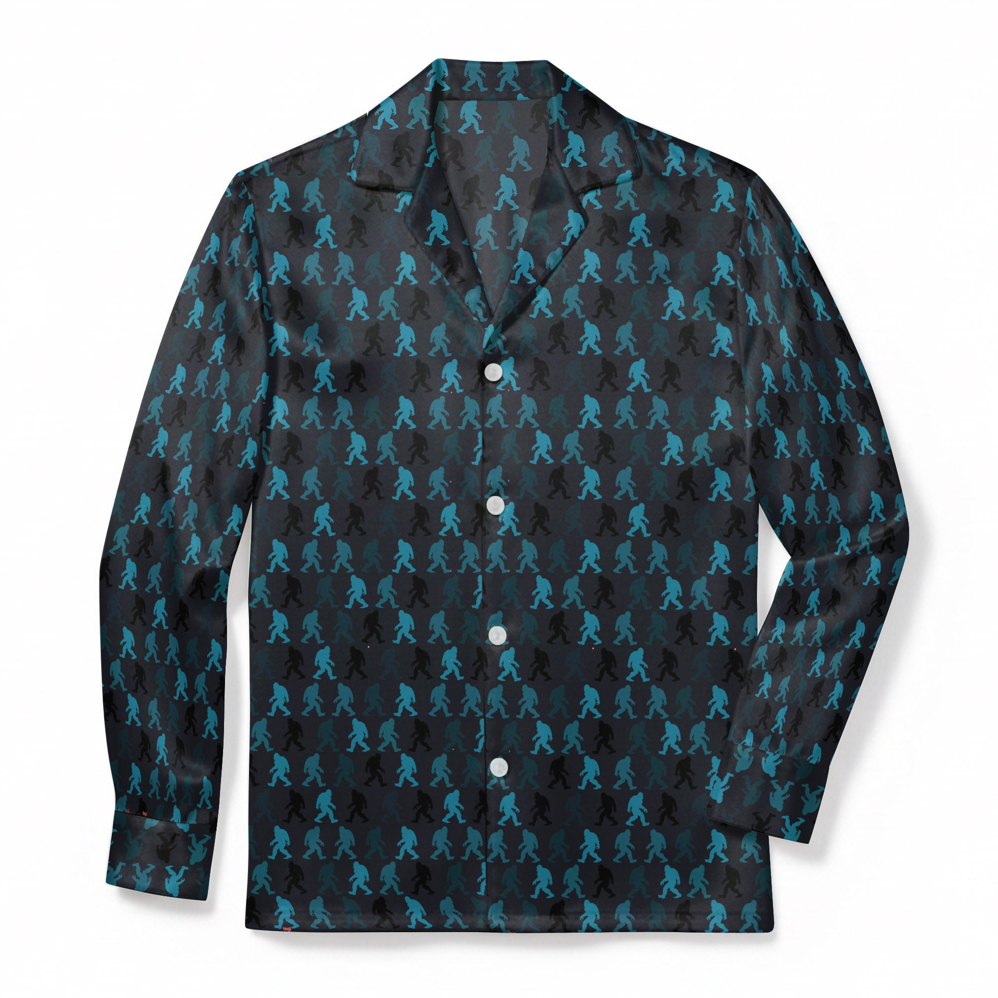 Blue Moon Bigfoot - Premium Flannel Pajama Top