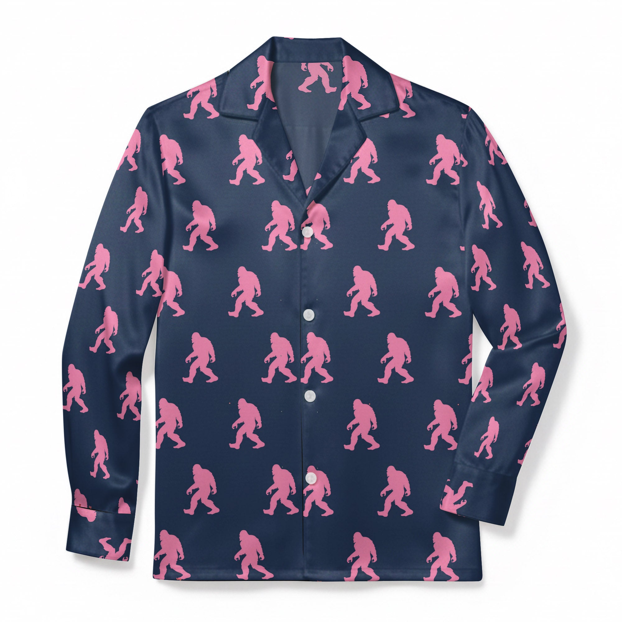 Bubblegum Beast Club - Premium Flannel Pajama Top
