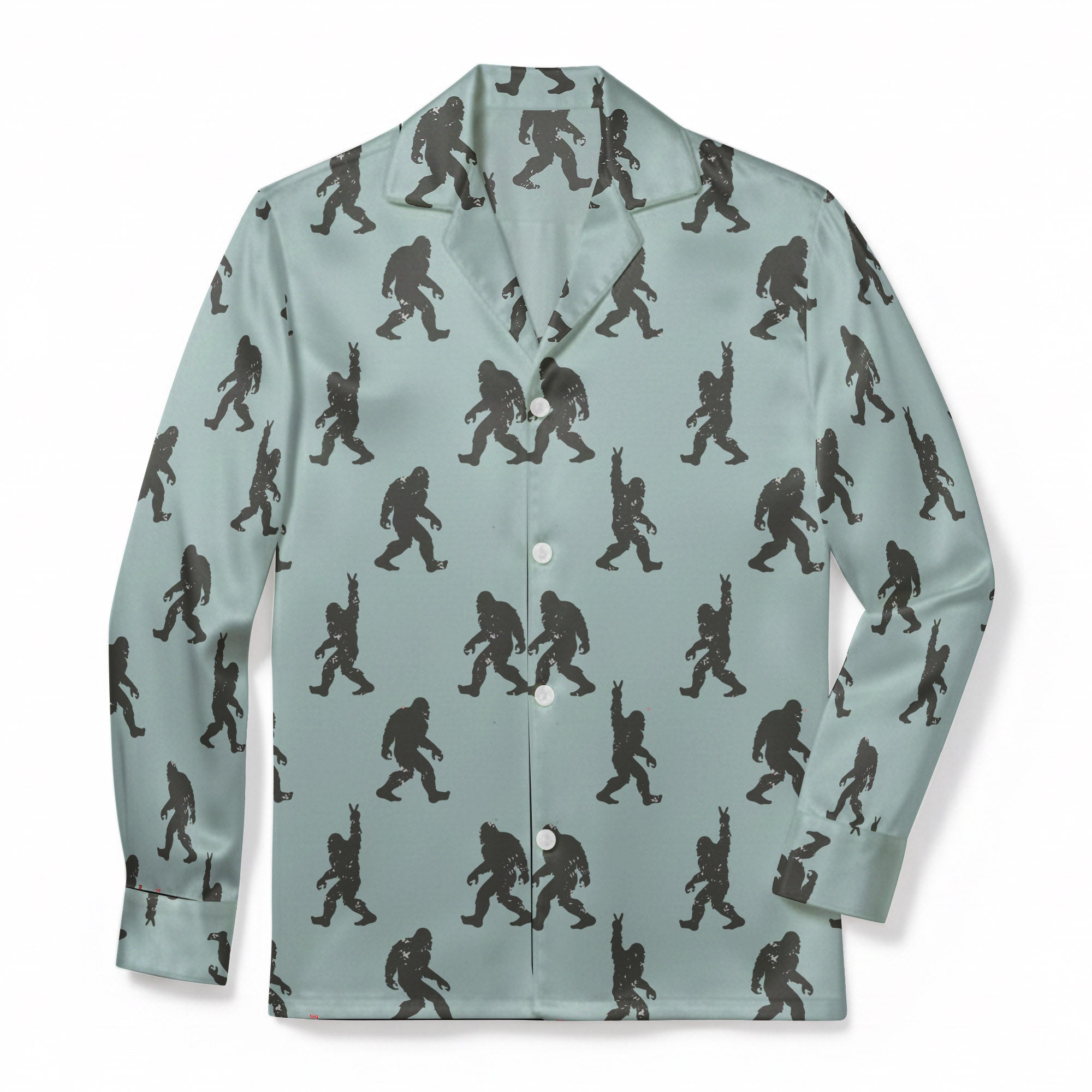 Sasquatch Shadow Club - Premium Flannel Pajama Top