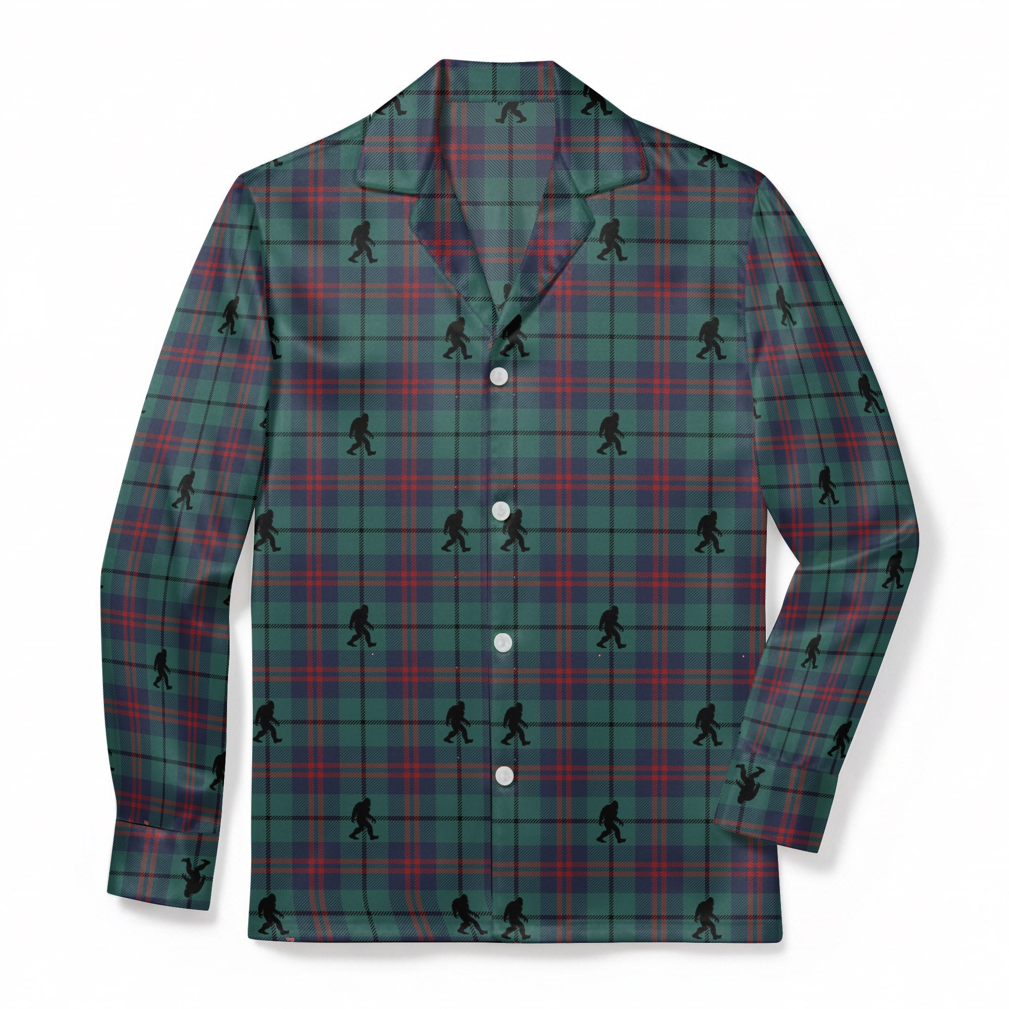 Emerald Sasquatch Stroll - Classic Fabric Pajama Top