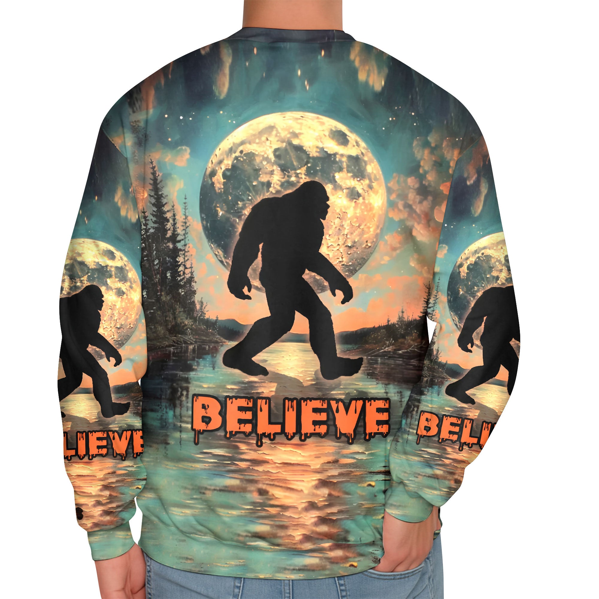 Lunar Footprints Believe